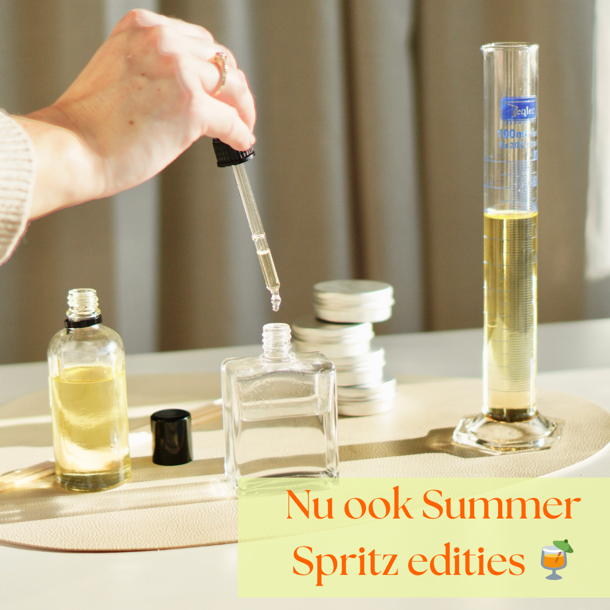 Workshop parfum maken & Luxe lunch Amsterdam