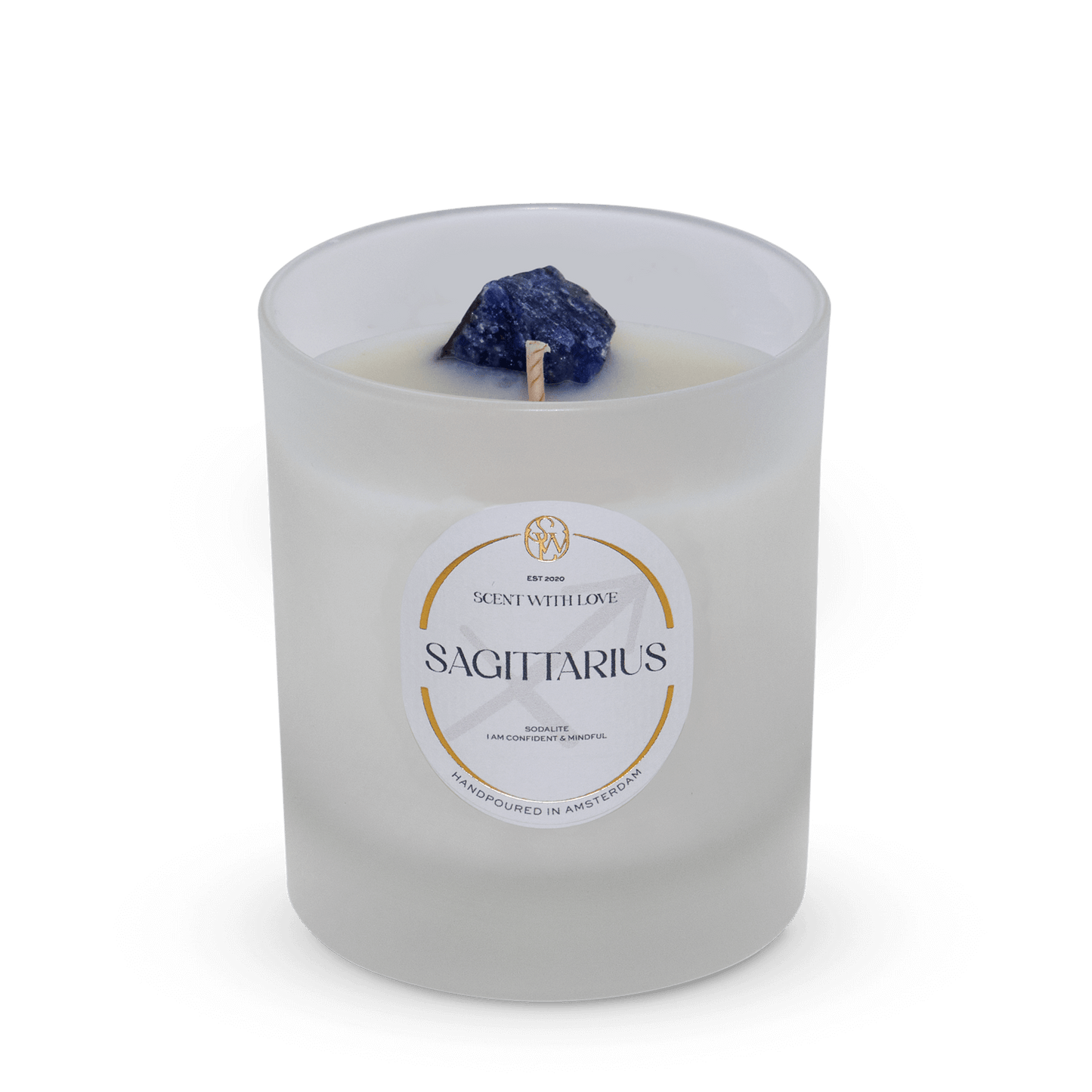 Zodiac Candle | Boogschutter Frosted